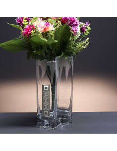 Florero de cristal - Jarrón - Colección 04409 - Talla 515 - Bilaminado Athenea. 2