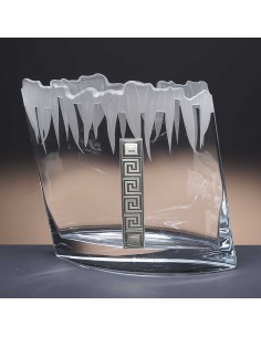 Florero de cristal - Jarrón - Colección 04873 - Talla 515 - Bilaminado Athenea.