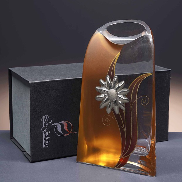 Florero de cristal - Jarrón - Colección 04892 - Talla 531.