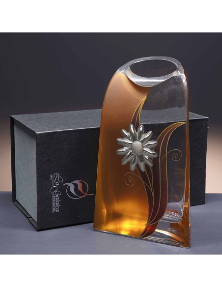 Florero de cristal - Jarrón - Colección 04892 - Talla 531.