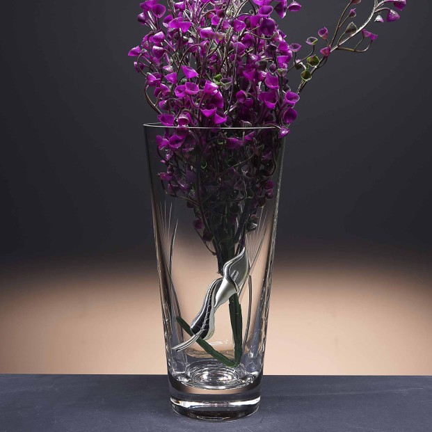 Florero de cristal - Jarrón - Colección 5040/IN - Talla 176.