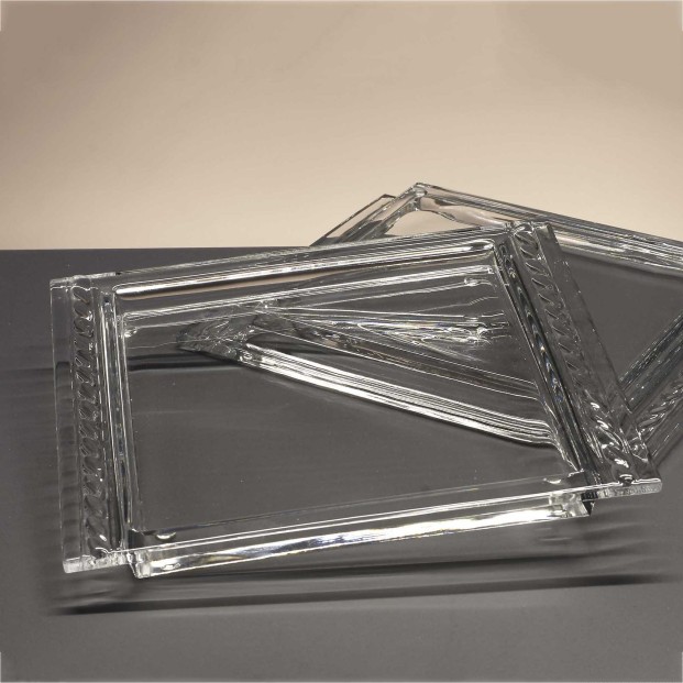 Bandeja de cristal - Colección ALTHEA.
