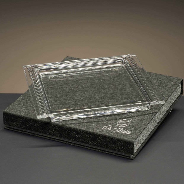 Bandeja de cristal - Colección ALTHEA.