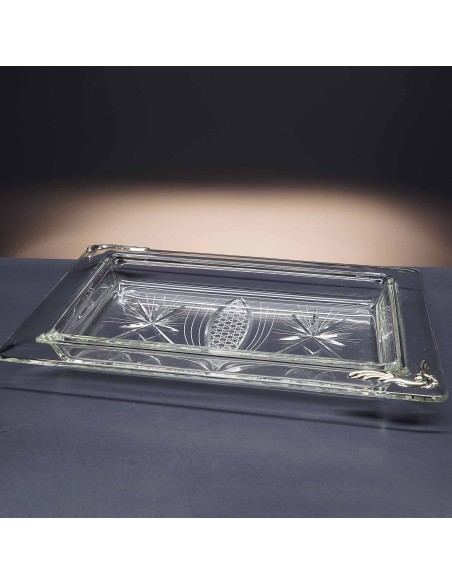 Bandeja de cristal - Colección SAN MARCO - Talla 111.