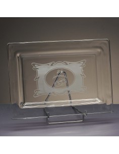 Bandeja de cristal - Colección RIALTO-ANIVERSARIO. 2