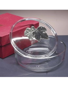 Bombonera de cristal - Colección RIALTO - Talla Liso. 2