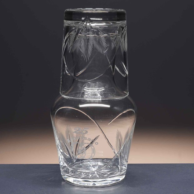 Juego de noche de cristal - Colección ANTOÑIET-ANIVERSARIO.