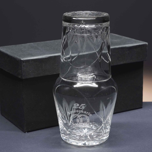 Juego de noche de cristal - Colección ANTOÑIET-ANIVERSARIO.