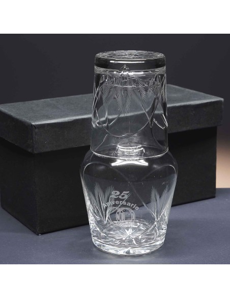 Juego de noche de cristal - Colección ANTOÑIET-ANIVERSARIO.