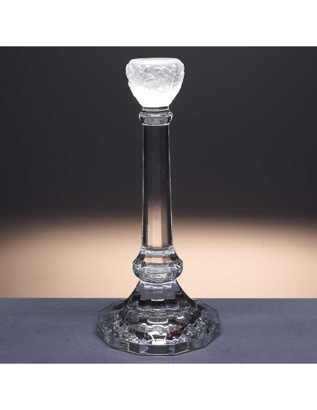 Candelabro de cristal - Portavela - Colección DRIADE.
