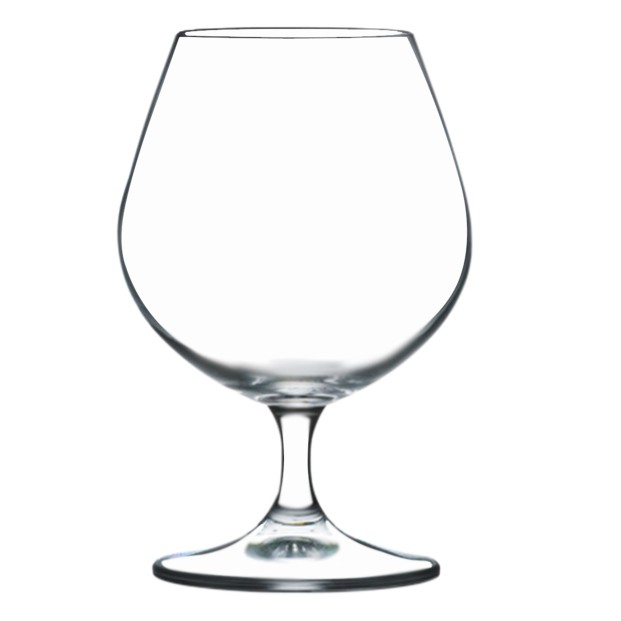 Juego 6 copas de cristal para coñac - Colección NATALIE.