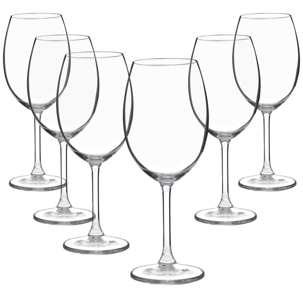 Juego 18 copas de cristal para agua - Colección GASTRO.