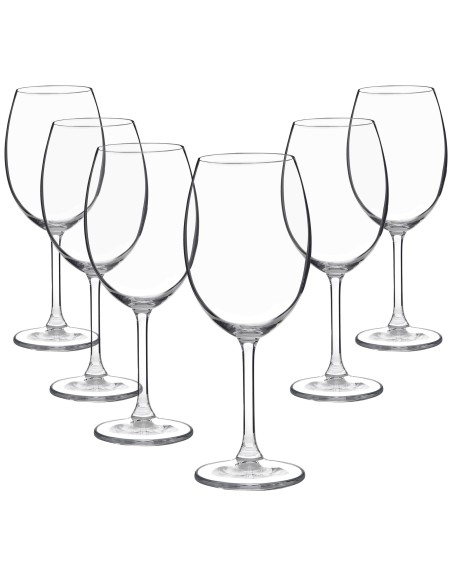 Juego 18 copas de cristal para agua - Colección GASTRO.