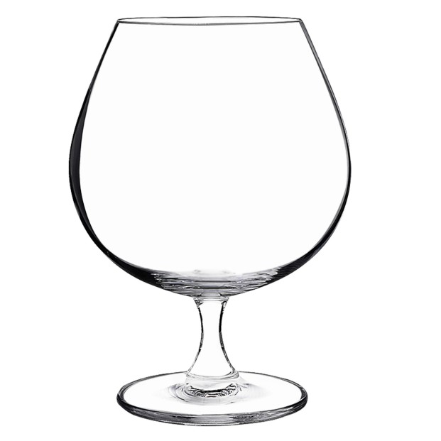 Juego 6 copas de cristal para coñac - Colección GASTRO.