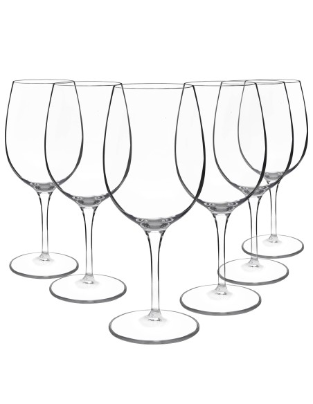 Juego 18 copas de cristal para agua - Colección PALACE.