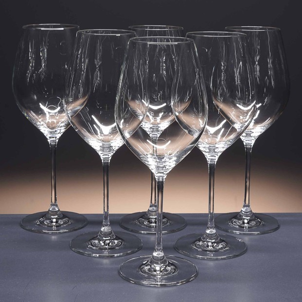 Juego 12 copas de cristal para agua - Colección CELEBRATION.