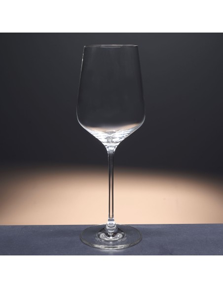 Juego 6 copas de cristal para agua - Colección CHARISMA.