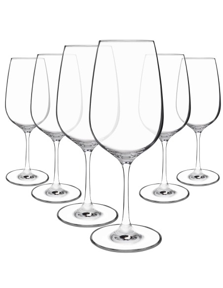 Juego 12 copas de cristal para agua - Colección PRESTIGE.