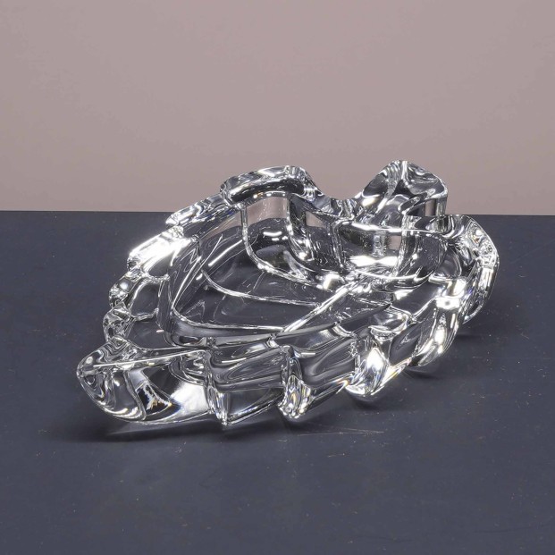 Cenicero de cristal - Colección HOJA.