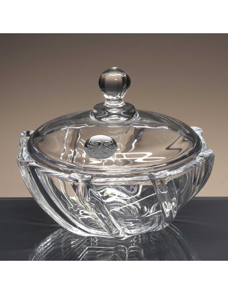 Bombonera de cristal - Colección INFINITY-ANIVERSARIO BILAMINADO.