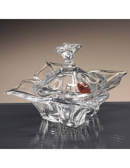 Bombonera de cristal - Colección FLORALE.