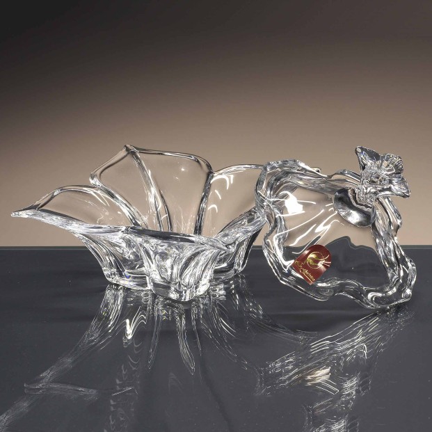 Bombonera de cristal - Colección FLORALE.