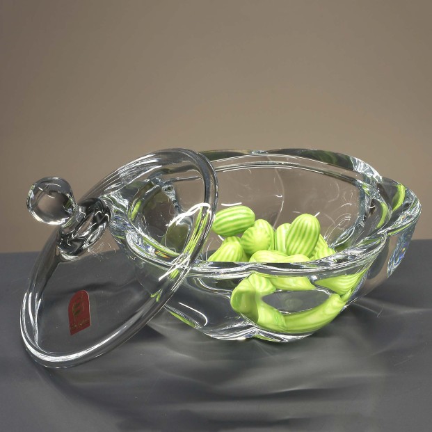 Bombonera de cristal - Colección BARLEY TWIST.