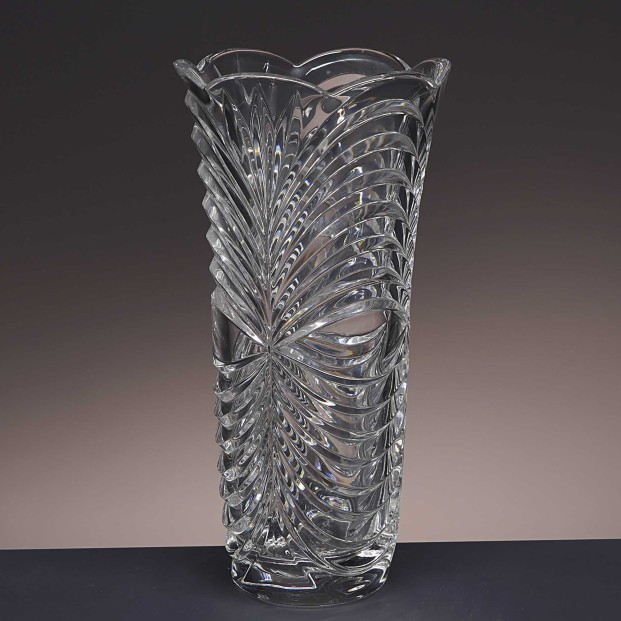 Florero de cristal - Jarrón - Colección AUREA.