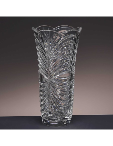 Florero de cristal - Jarrón - Colección AUREA.