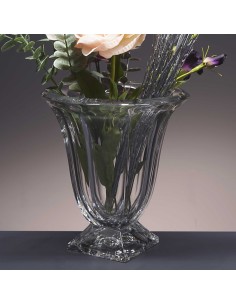 Florero de cristal - Jarrón - Colección PANEL. 2