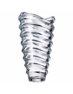 Florero de cristal - Jarrón - Colección WAVE.