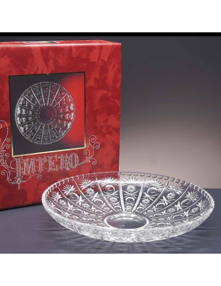 Centro de mesa de cristal - Colección IMPERO.