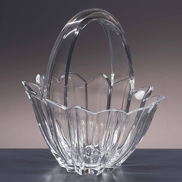 Cesta de cristal - Colección LOTUS.