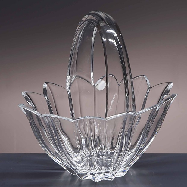Cesta de cristal - Colección LOTUS.