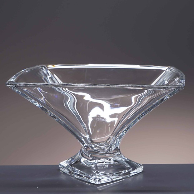 Centro de mesa de cristal - Colección QUADRO.