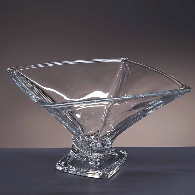 Centro de mesa de cristal - Colección QUADRO.