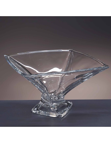 Centro de mesa de cristal - Colección QUADRO.