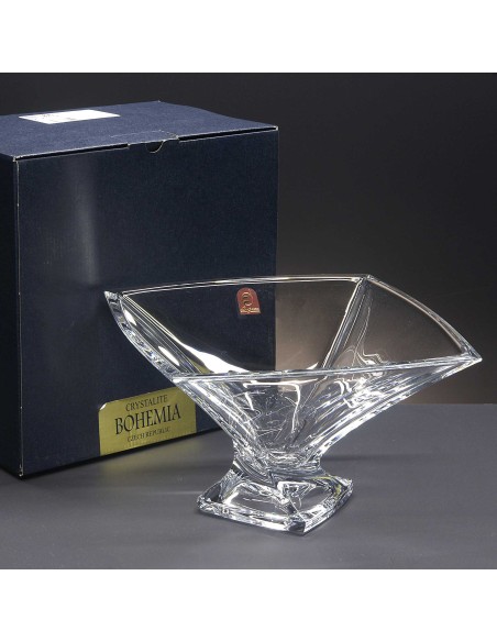 Centro de mesa de cristal - Colección QUADRO.