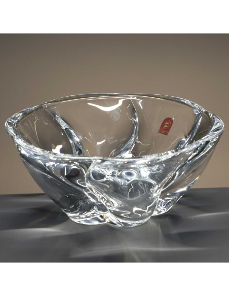 Centro de mesa de cristal - Colección BARLEY TWIST.