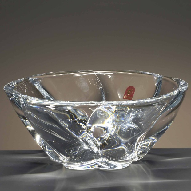 Centro de mesa de cristal - Colección BARLEY TWIST.