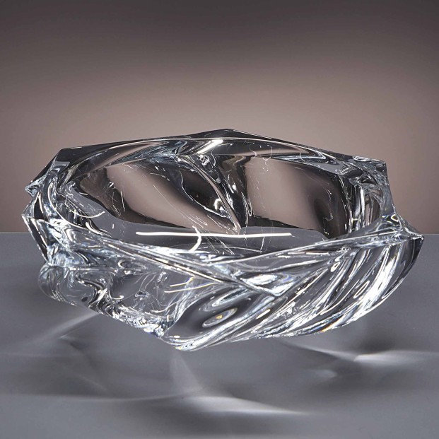 Centro de mesa de cristal - Colección MACAO.