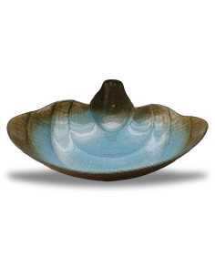 Centro de mesa de cristal - Forma de concha - Colección 5203.