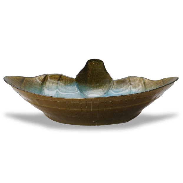 Centro de mesa de cristal - Forma de concha - Colección 5203.