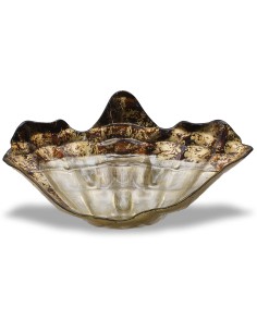 Centro de mesa de cristal - Forma de concha - Colección 5147.