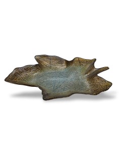 Centro de mesa de cristal - Forma de hoja - Colección 5760. 2