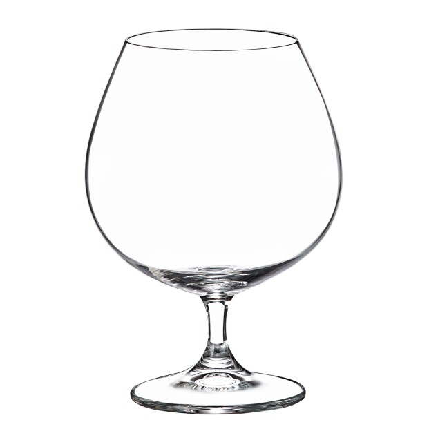 Juego de 6 copas de cristal para coñac o brandy - Colección GASTRO.