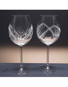 Juego de 6 copas de cristal para vino o agua - Colección GASTRO BORGOÑA - Talla 090. 2