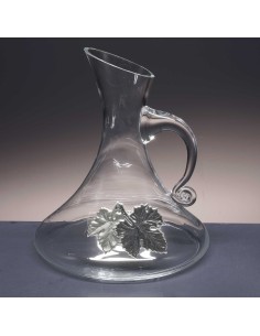 Decantador de cristal - Colección 34109 - Talla Liso.