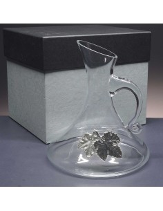 Decantador de cristal - Colección 34109 - Talla Liso. 2