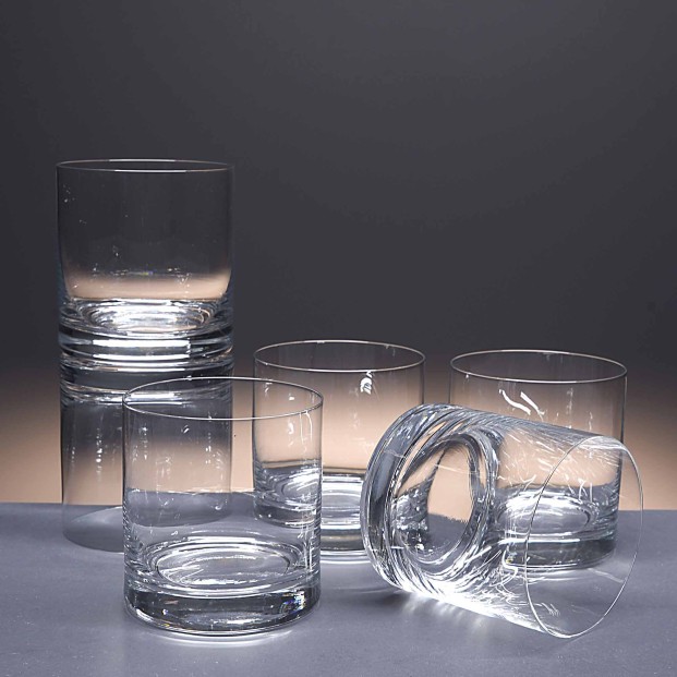 Set de 6 vasos bajos para whisky o agua - Colección GOGO.